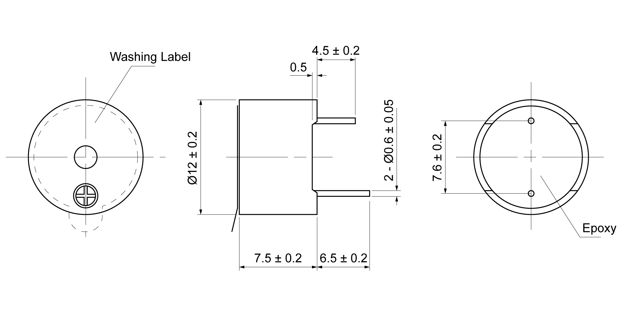 MB1275-23S1P Mechanical Drawing